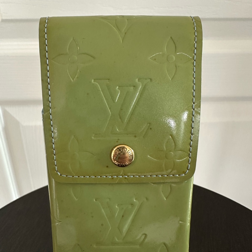 Louis Vuitton Monogram Vernis Green Cigarette / Lipstick Case – Authentic - Picture 4 of 16